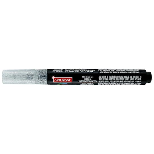 Glitter Medium Tip Multi-Surface Premium Paint Pen by Craft Smart